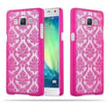 Miniatyrbilde 1 av 10: Deksel for Samsung Galaxy A5 2015 Hardt Case Beskyttelsesdeksel i Flowers Paisley Henna-design mot riper og slag