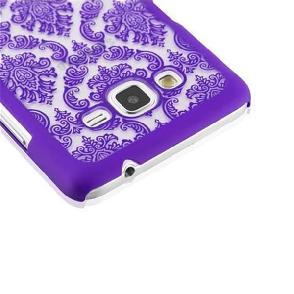 Samsung Galaxy GRAND PRIME Suojakuori Suojakotelo Flowers Paisley Henna Design naarmuja ja kolhuja vastaan
