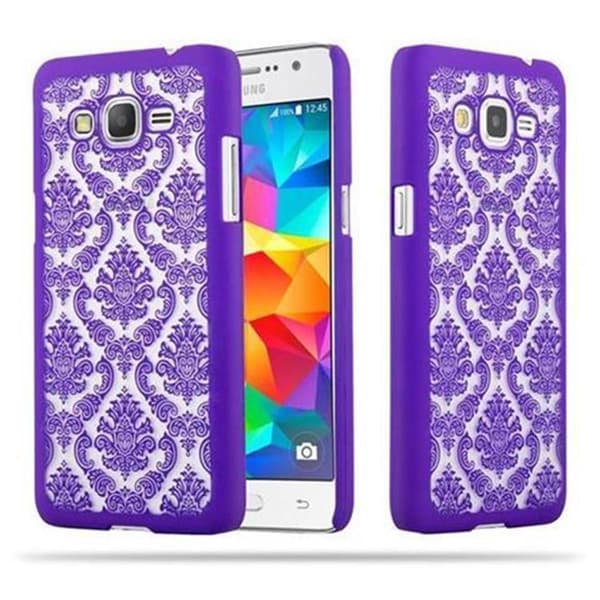Samsung Galaxy GRAND PRIME Suojakuori Suojakotelo Flowers Paisley Henna Design naarmuja ja kolhuja vastaan