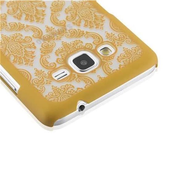 Samsung Galaxy GRAND PRIME Suojakuori Suojakotelo Flowers Paisley Henna Design naarmuja ja kolhuja vastaan