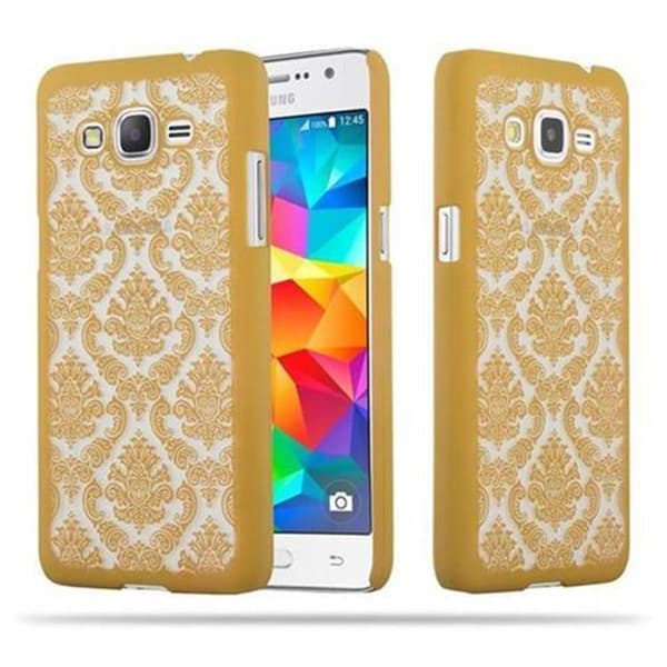 Samsung Galaxy GRAND PRIME Suojakuori Suojakotelo Flowers Paisley Henna Design naarmuja ja kolhuja vastaan