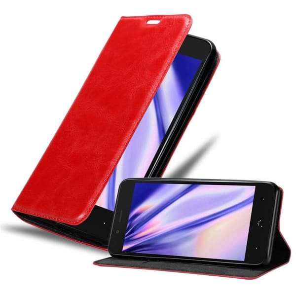 BQ Aquaris X5 PLUS Suojakotelo Suojakuori Lompakkokotelo Matkapuhelinkotelo jossa magneettisuljenta, jalusta-toiminto ja korttitasku