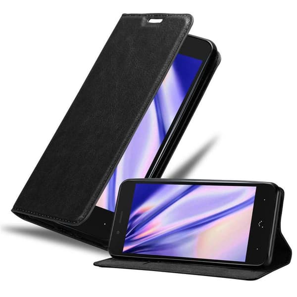 BQ Aquaris X5 PLUS Suojakotelo Suojakuori Lompakkokotelo Matkapuhelinkotelo jossa magneettisuljenta, jalusta-toiminto ja korttitasku