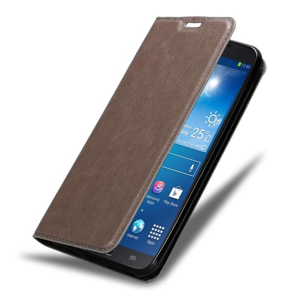 Samsung Galaxy MEGA 6.3 Suojakotelo Suojakuori Lompakkokotelo Matkapuhelinkotelo jossa magneettisuljenta, jalusta-toiminto ja korttitasku