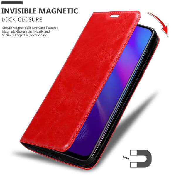 Oppo R17 NEO Suojakotelo Suojakuori Lompakkokotelo Matkapuhelinkotelo jossa magneettisuljenta, jalusta-toiminto ja korttitasku