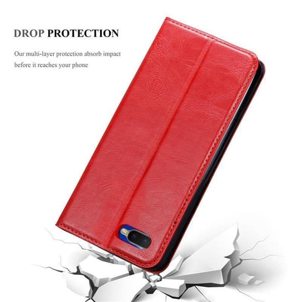 Oppo R17 NEO Fodral Skal Plånboksfodral Case med magnetisk stängning, ståfunktion och kortficka