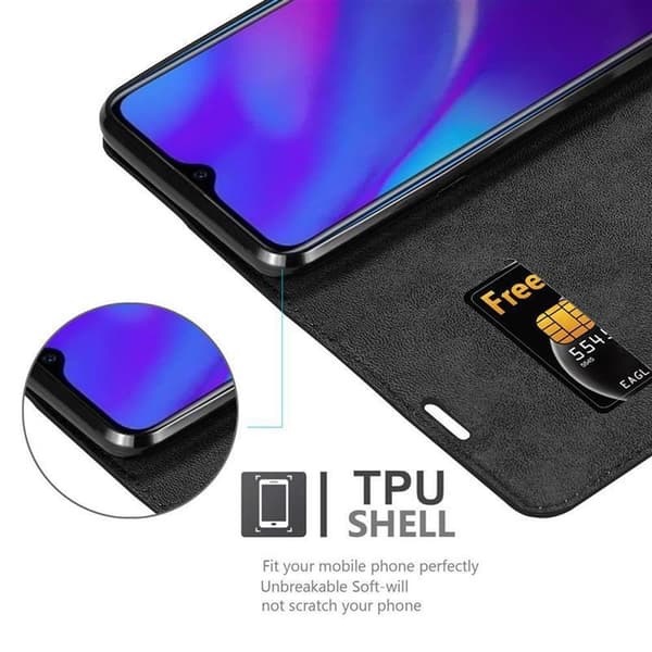 Oppo R17 NEO Suojakotelo Suojakuori Lompakkokotelo Matkapuhelinkotelo jossa magneettisuljenta, jalusta-toiminto ja korttitasku