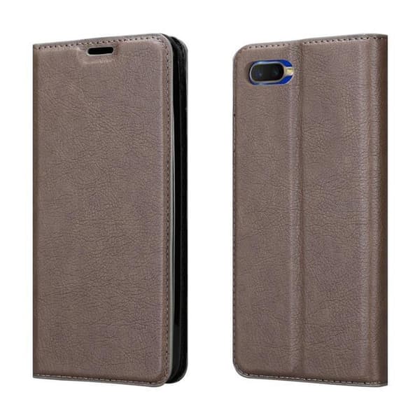 Oppo R17 NEO Fodral Skal Plånboksfodral Case med magnetisk stängning, ståfunktion och kortficka