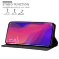 Miniatyrbild 2 av 8: Oppo FIND X Fodral Skal Plånboksfodral Case med magnetisk stängning, ståfunktion och kortficka