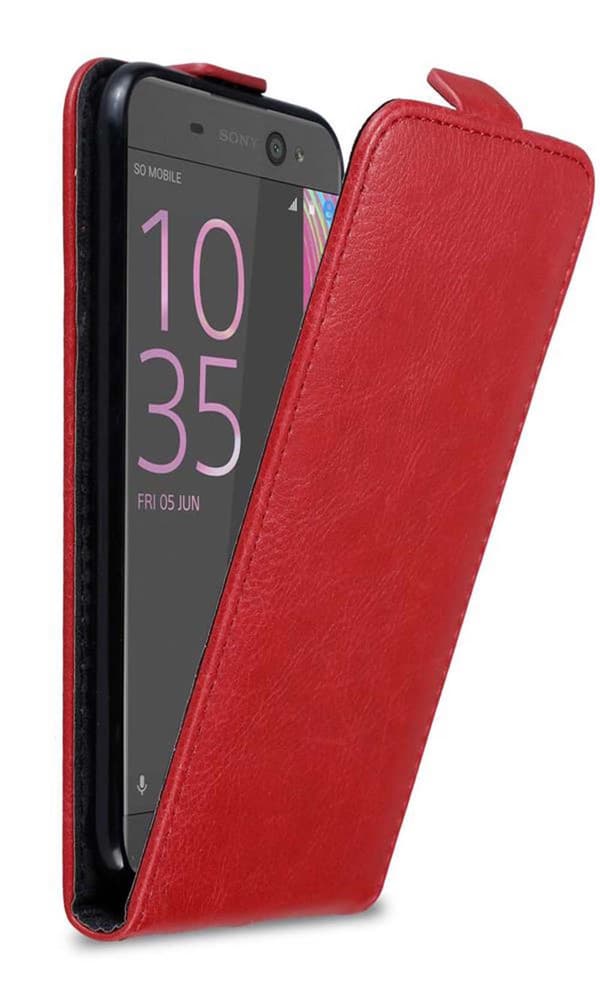 Sony Xperia XA ULTRA Pungetui Flip Cover () ÆBLE RØD
