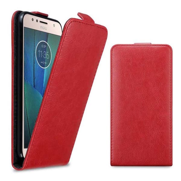 Deksel til Motorola MOTO G5S PLUS Flip Etui med magnetisk lukking