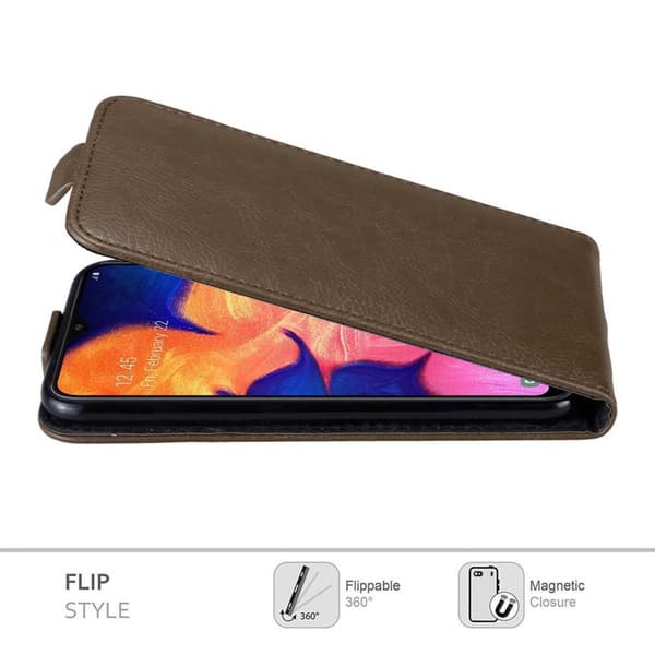 Deksel til Samsung Galaxy A10 / M10 Flip Etui med magnetisk lukking