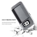 Miniatyrbild 4 av 7: Samsung Galaxy S6 Skal Fodral Outdoor Hybrid Hard Case Skyddsomslag med kortficka i kraftig design för utomhusbruk