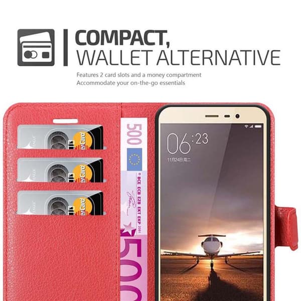 Xiaomi RedMi PRO Plånboksfodral Fodral Skal Case med magnetisk stängning, ståfunktion och kortplats