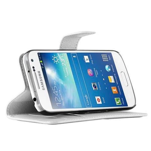 Samsung Galaxy S4 MINI Plånboksfodral Fodral Skal Case med magnetisk stängning, ståfunktion och kortplats