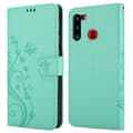 Miniatyrbillede 8 af 8: Samsung Galaxy A21 Pungetui Cover Blomster ()