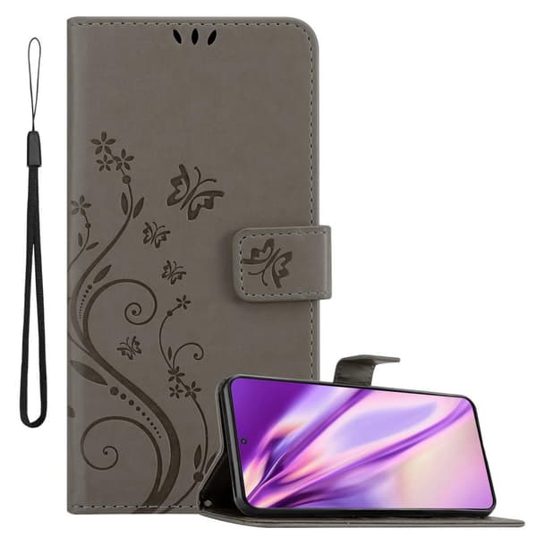 Samsung Galaxy S21 PLUS Suojakotelo Suojakuori Lompakkokotelo Matkapuhelinkotelo Kukat jossa on magneettisuljenta, jalusta-toiminto ja korttipaikat