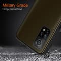 Miniatyrbilde 5 av 7: Deksel for Xiaomi Mi 10T / Mi 10T PRO med TPU-silikon på innsiden og matt plast på baksiden