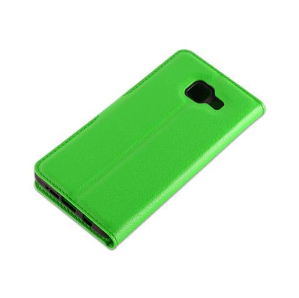 Samsung Galaxy A3 2016 Suojakotelo Lompakkokotelo Matkapuhelinkotelo Suojakuori jossa magneettisuljenta, jalusta-toiminto ja korttitasku