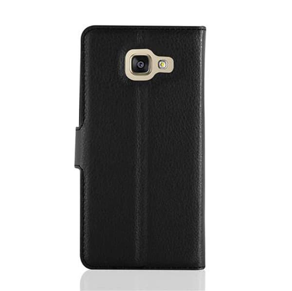 Samsung Galaxy A3 2016 Suojakotelo Lompakkokotelo Matkapuhelinkotelo Suojakuori jossa magneettisuljenta, jalusta-toiminto ja korttitasku