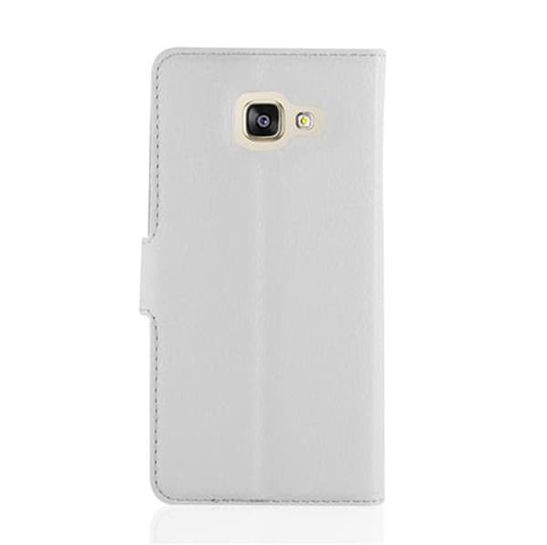 Samsung Galaxy A3 2016 Suojakotelo Lompakkokotelo Matkapuhelinkotelo Suojakuori jossa magneettisuljenta, jalusta-toiminto ja korttitasku