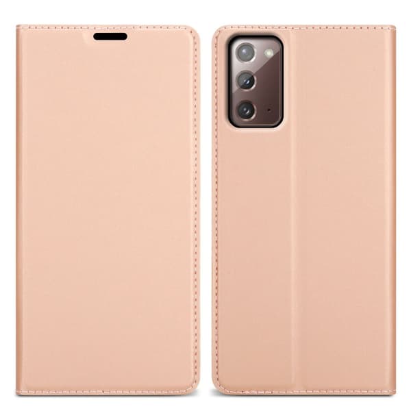 Deksel til Samsung Galaxy NOTE 20 Lommebokdeksel med magnetisk lukking, stativfunksjon og kortlomme