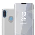 Miniatyrbilde 1 av 6: Etui for Samsung Galaxy A11 / M11 Deksel Clear View Mirror Beskyttelsesetui med stativfunksjon 360 graders beskyttelse
