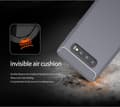 Miniatyrbilde 6 av 7: Deksel til Samsung Galaxy S10 4G Beskyttelsesdeksel av fleksibelt TPU-silikon i rustfritt stål-karbonfiberutseende