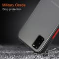 Miniatyrbilde 5 av 8: Deksel for Samsung Galaxy S20 med TPU-silikon på innsiden og matt plast på baksiden