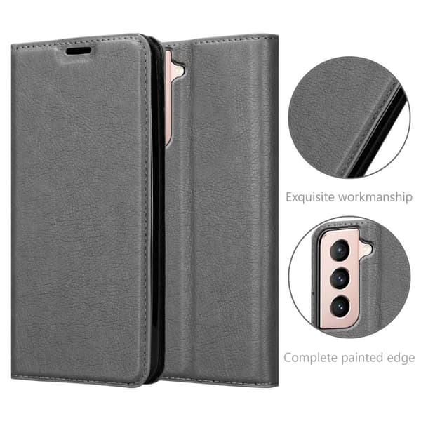 Samsung Galaxy S21 5G Fodral Skal Plånboksfodral Case med magnetisk stängning, ståfunktion och kortficka