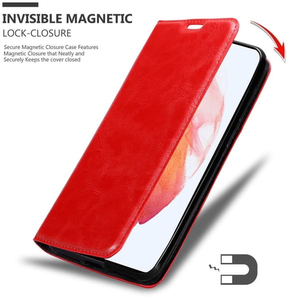 Samsung Galaxy S21 5G Suojakotelo Suojakuori Lompakkokotelo Matkapuhelinkotelo jossa magneettisuljenta, jalusta-toiminto ja korttitasku