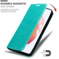 Pikkukuva 6 / 8: Samsung Galaxy S21 5G Suojakotelo Suojakuori Lompakkokotelo Matkapuhelinkotelo jossa magneettisuljenta, jalusta-toiminto ja korttitasku