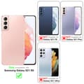 Pikkukuva 2 / 8: Samsung Galaxy S21 5G Suojakotelo Suojakuori Lompakkokotelo Matkapuhelinkotelo jossa magneettisuljenta, jalusta-toiminto ja korttitasku
