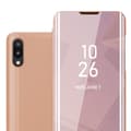 Pikkukuva 1 / 7: Samsung Galaxy A10 / M10 Lompakkokotelo Matkapuhelinkotelo Suojakuori Clear View Mirror Suojakotelo jalusta toiminto 360 asteen suojaus