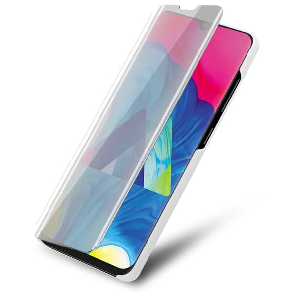 Etui for Samsung Galaxy A10 / M10 Deksel Clear View Mirror Beskyttelsesetui med stativfunksjon 360 graders beskyttelse