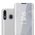 Pikkukuva 1 / 11: Samsung Galaxy A20 / A30 / M10s Lompakkokotelo Matkapuhelinkotelo Suojakuori Clear View Mirror Suojakotelo jalusta toiminto 360 asteen suojaus
