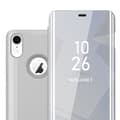 Miniatyrbild 1 av 7: iPhone XR Skal Plånboksfodral Clear View Mirror Skyddsomslag med standfunktion 360 graders skydd