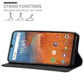 Pikkukuva 3 / 8: ZTE Blade V10 Suojakotelo Suojakuori Lompakkokotelo Matkapuhelinkotelo jossa magneettisuljenta, jalusta-toiminto ja korttitasku