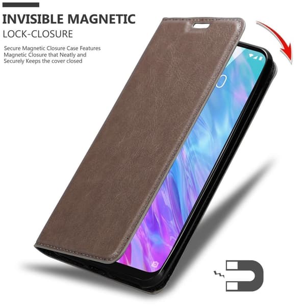 Lommebokdeksel til ZTE Blade 10 SMART Deksel med magnetisk lukking, stativfunksjon og kortlomme