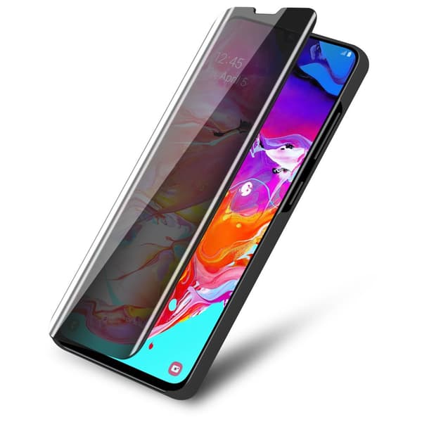 Samsung Galaxy A70 / A70s Lompakkokotelo Matkapuhelinkotelo Suojakuori Clear View Mirror Suojakotelo jalusta toiminto 360 asteen suojaus