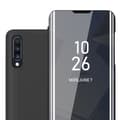 Pikkukuva 1 / 6: Samsung Galaxy A70 / A70s Lompakkokotelo Matkapuhelinkotelo Suojakuori Clear View Mirror Suojakotelo jalusta toiminto 360 asteen suojaus