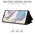Miniatyrbilde 4 av 6: Etui for Samsung Galaxy A70e Deksel Clear View Mirror Beskyttelsesetui med stativfunksjon 360 graders beskyttelse