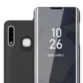 Miniatyrbilde 1 av 6: Etui for Samsung Galaxy A70e Deksel Clear View Mirror Beskyttelsesetui med stativfunksjon 360 graders beskyttelse