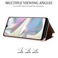 Miniatyrbilde 4 av 6: Etui for Samsung Galaxy A70e Deksel Clear View Mirror Beskyttelsesetui med stativfunksjon 360 graders beskyttelse