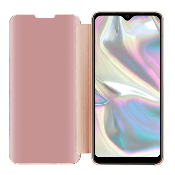 Etui for Samsung Galaxy A70e Deksel Clear View Mirror Beskyttelsesetui med stativfunksjon 360 graders beskyttelse