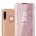 Miniatyrbilde 1 av 6: Etui for Samsung Galaxy A70e Deksel Clear View Mirror Beskyttelsesetui med stativfunksjon 360 graders beskyttelse