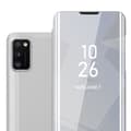 Pikkukuva 1 / 6: Samsung Galaxy A41 Lompakkokotelo Matkapuhelinkotelo Suojakuori Clear View Mirror Suojakotelo jalusta toiminto 360 asteen suojaus