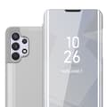 Miniatyrbilde 1 av 7: Etui for Samsung Galaxy A32 4G Deksel Clear View Mirror Beskyttelsesetui med stativfunksjon 360 graders beskyttelse