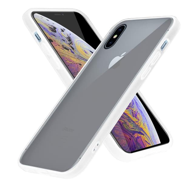 iPhone XS MAX Etui Case Cover () Mat gennemsigtig