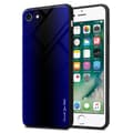 Miniatyrbilde 1 av 7: Deksel til iPhone 7 / 7S / 8 / SE 2020 Stripe optics Silikondeskel laget av TPU-silikon og bakside av herdet glass